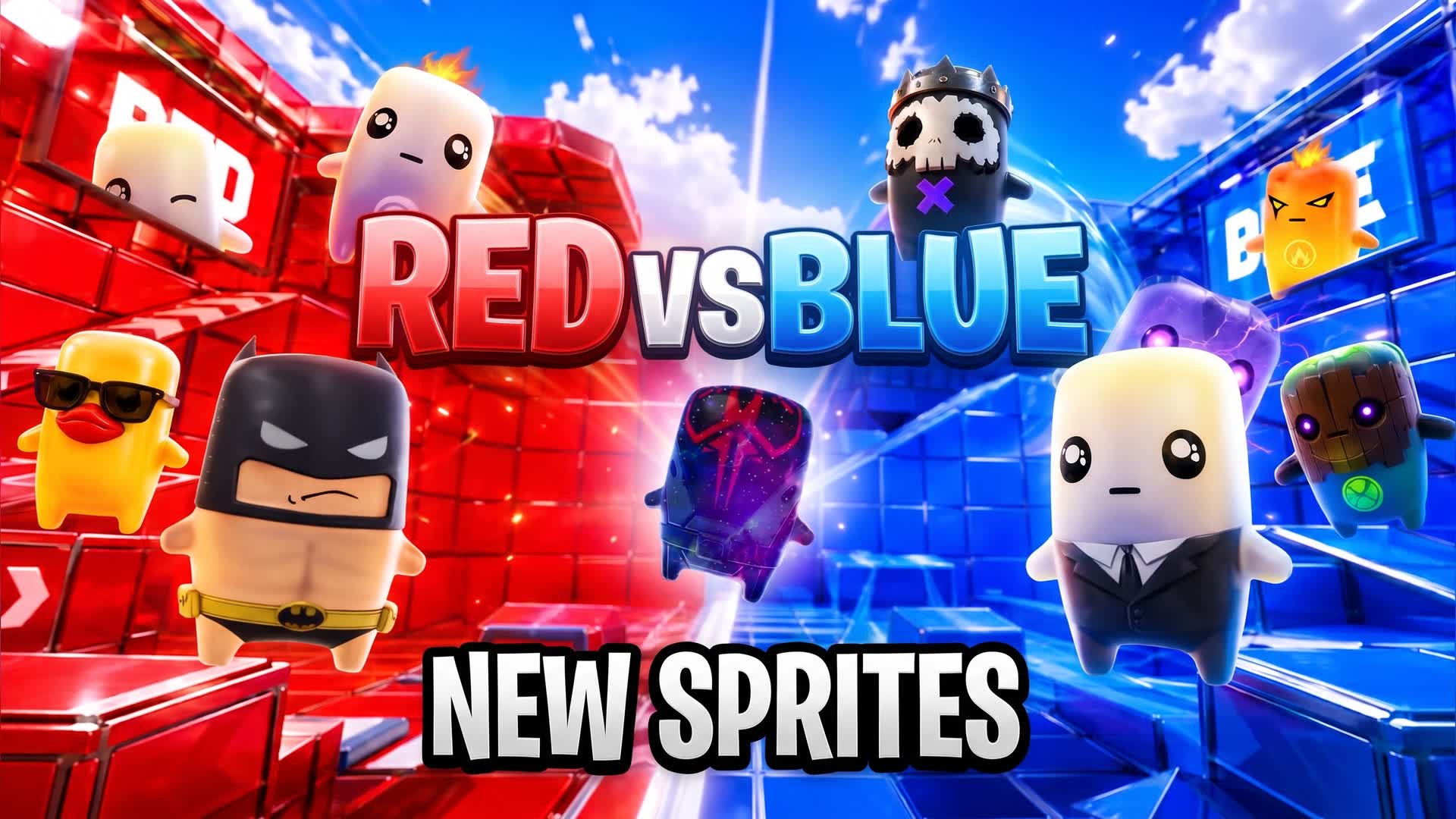 RED VS BLUE🔵🔴 SPRITE