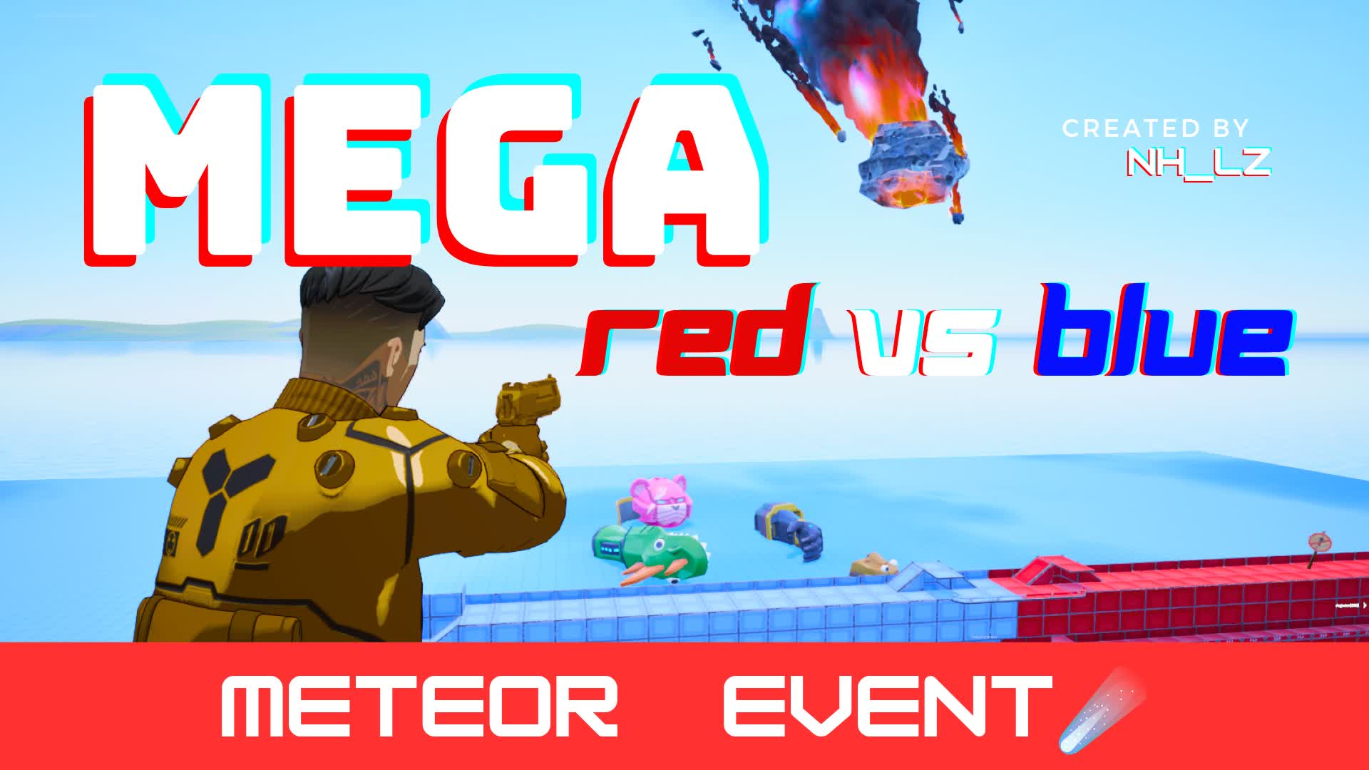 MEGA RED VS BLUE 🔴🔵 - NH_LZ