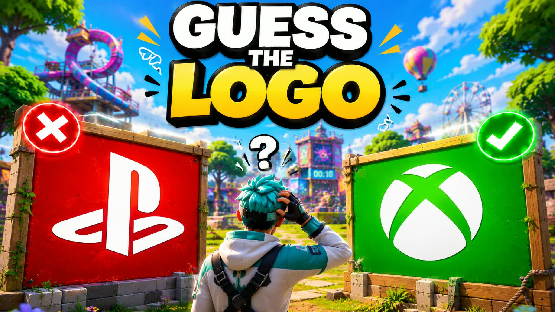 GUESS LOGO 🔎 PARKOUR OBBY