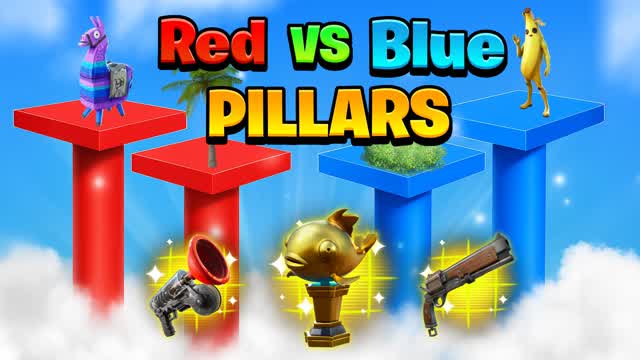 🔴RED VS BLUE🔵 PILLARS⭐