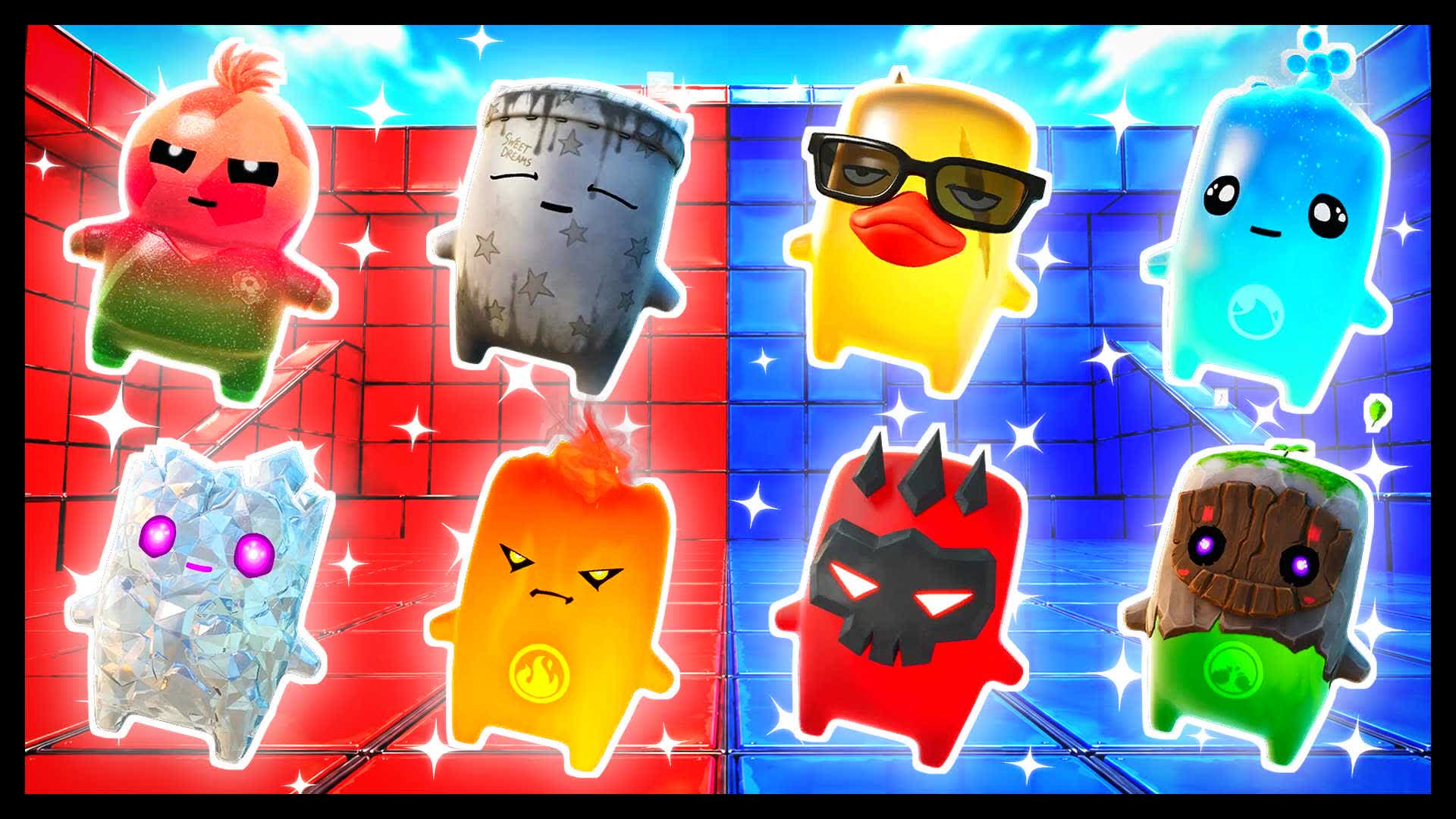 AIMING POINT RED VS BLUE 🔴🔵