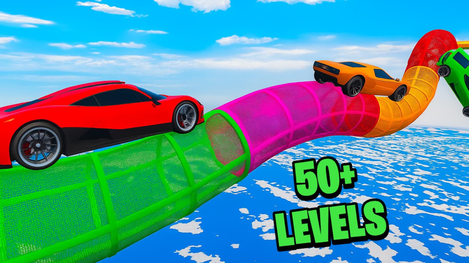 🌈 Rainbow Obby Car Parkour 🌈 Original