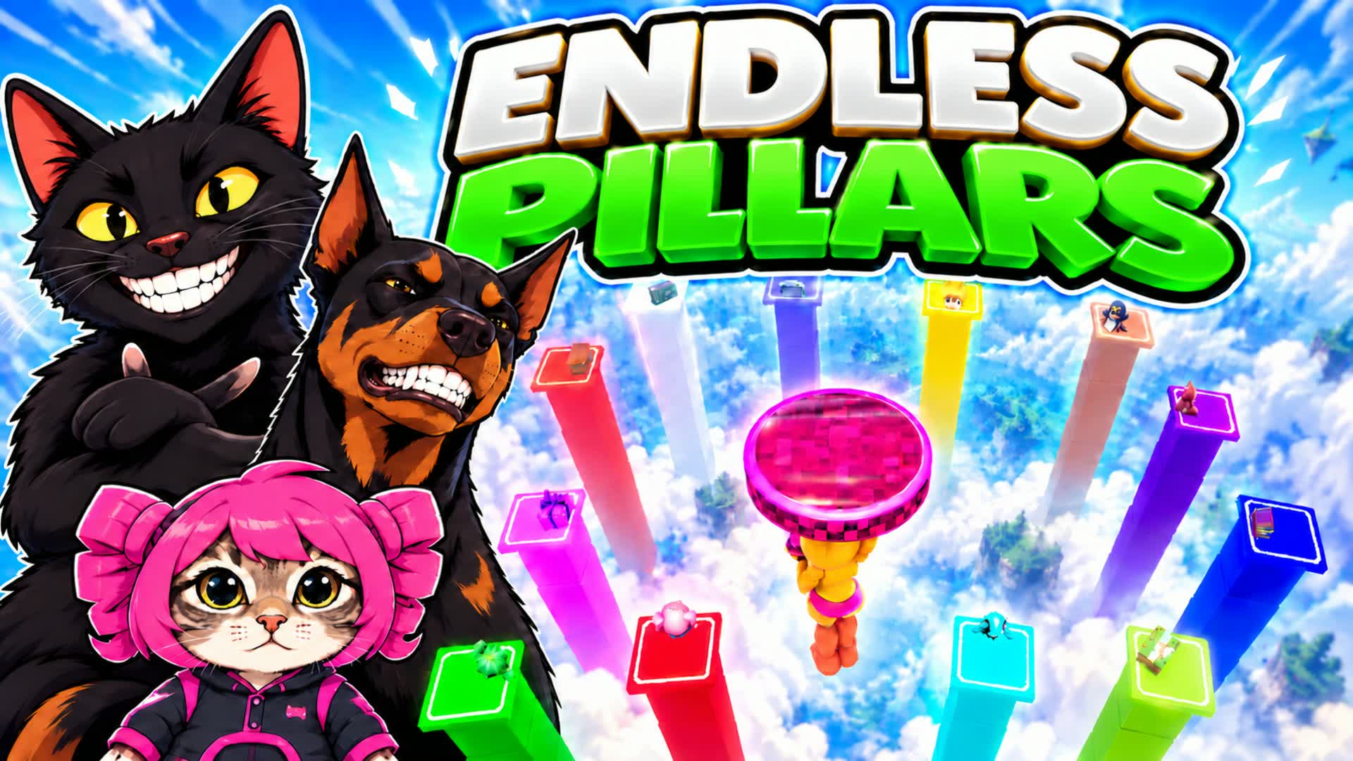 ENDLESS PILLARS PILLERS PILARS