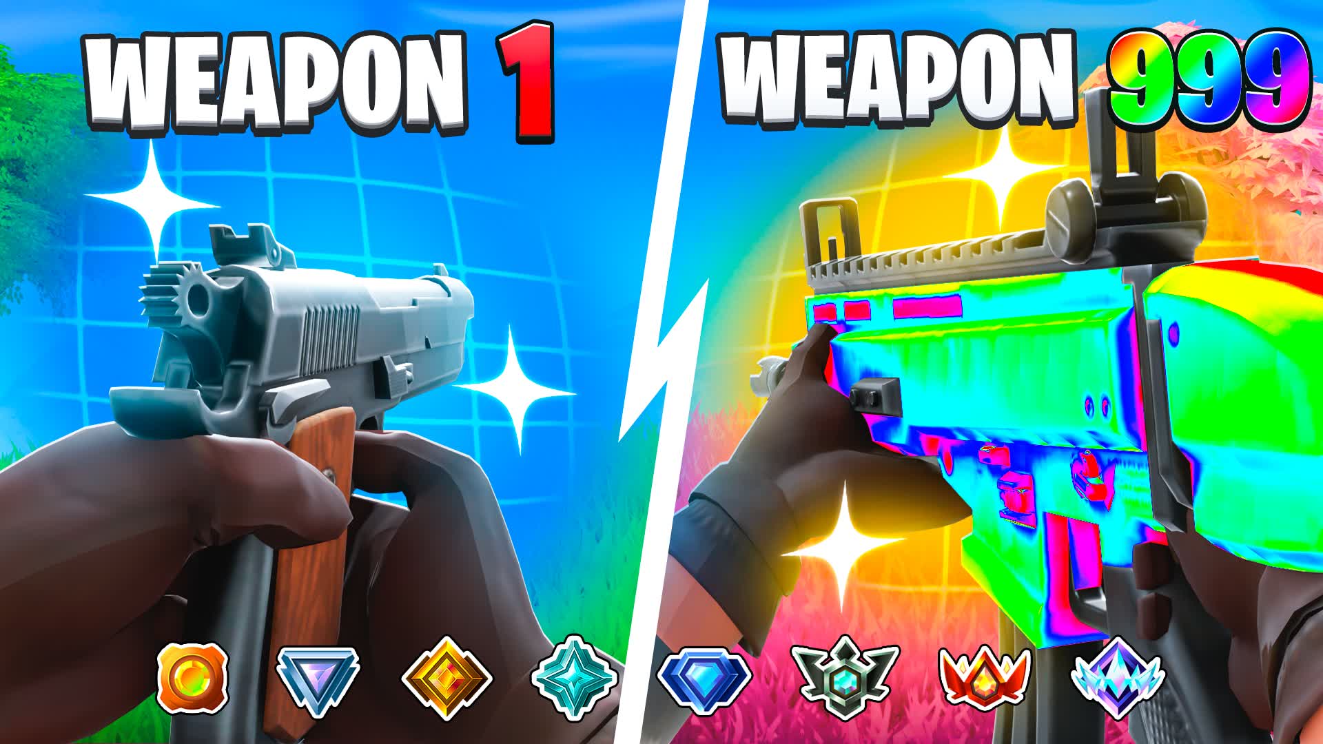 🧪TIKTOK GUN GAME 🔫ONE SHOT🎯