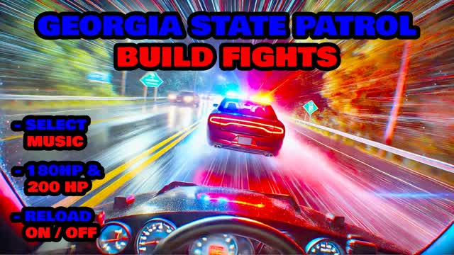 Georgia State Police 1v1 Build Fights