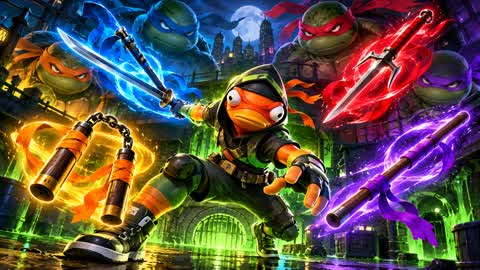 TMNT Ultimate Weapon Fight 🐢