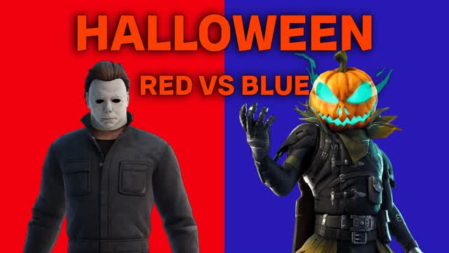 🎃HALLOWEEN🎃 🔴RED VS BLUE🔵