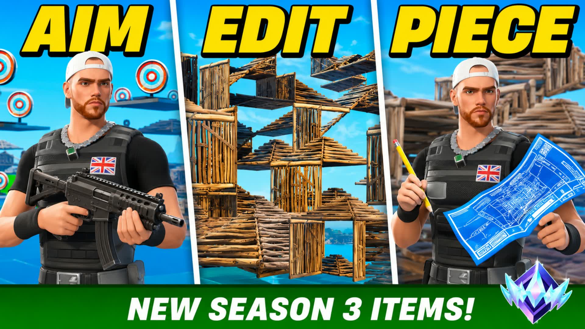 🎯PRACTICE HUB Aim Edit Piece 1v1🎯