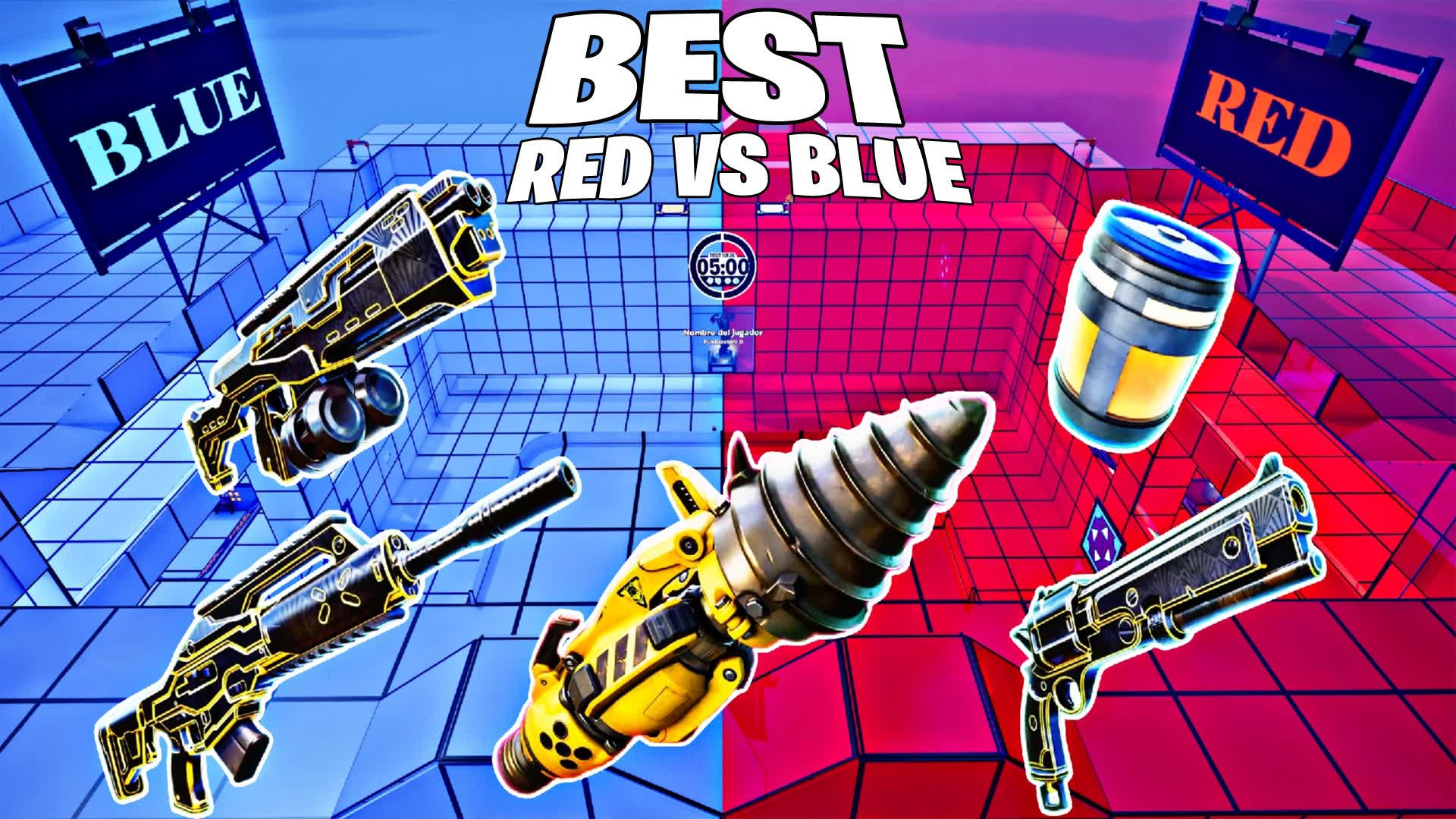 🔫BEST RED VS BLUE🔴🔵