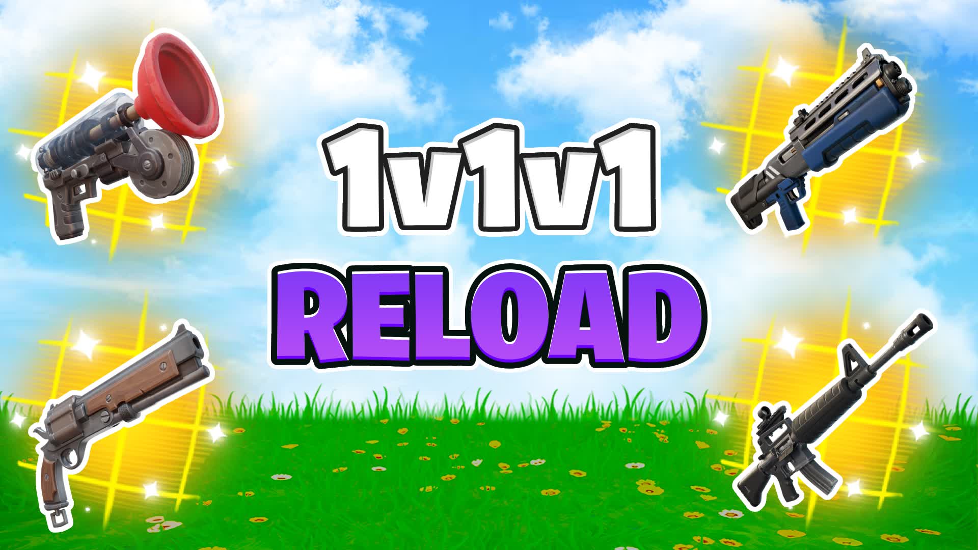 1v1v1v1 Reload  Realistics FFA - GUNS