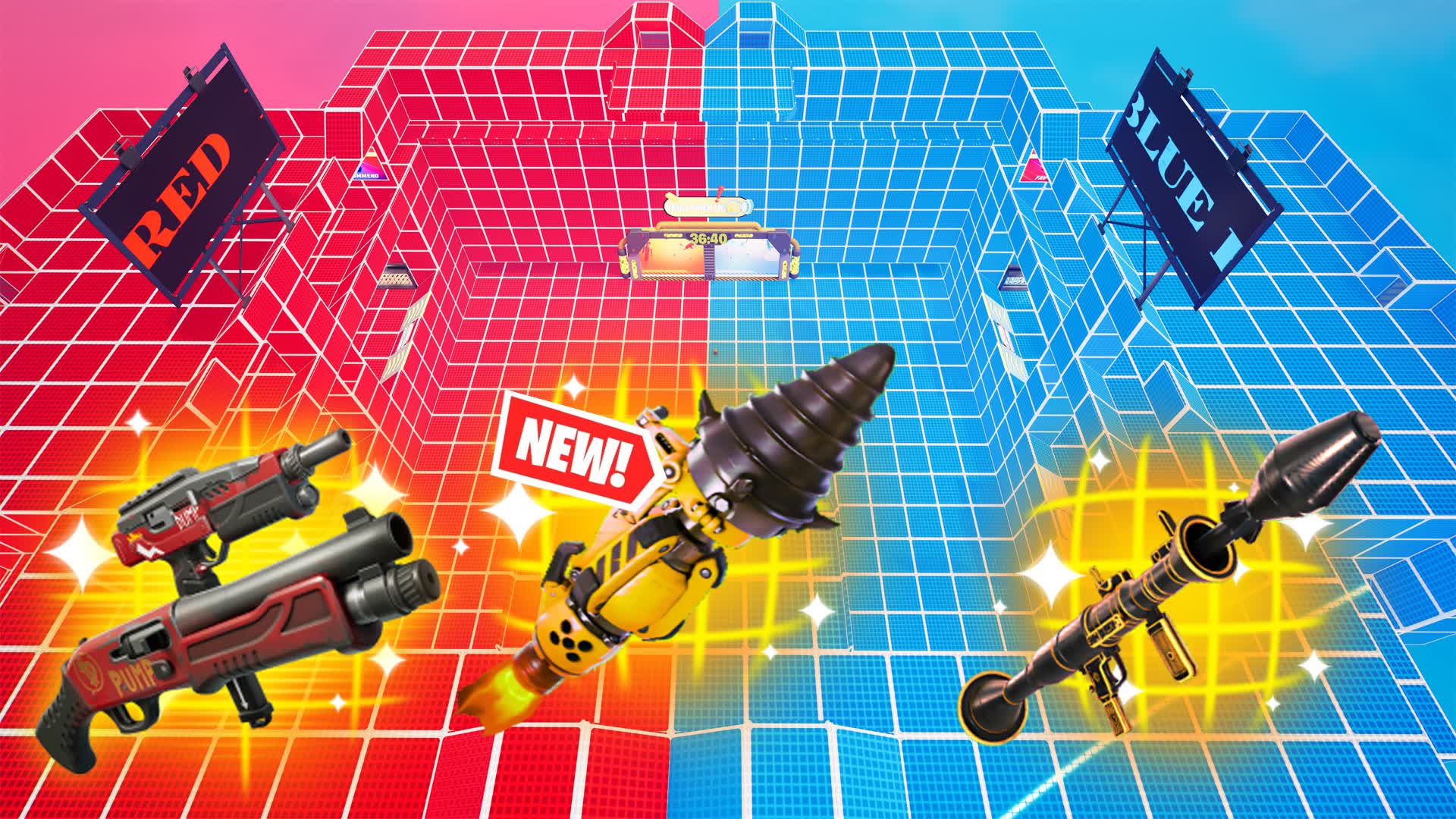 🔫ULTRA RED VS BLUE🔴🔵 9865-0606-2607 by shuloxo - Fortnite Creative Map ...