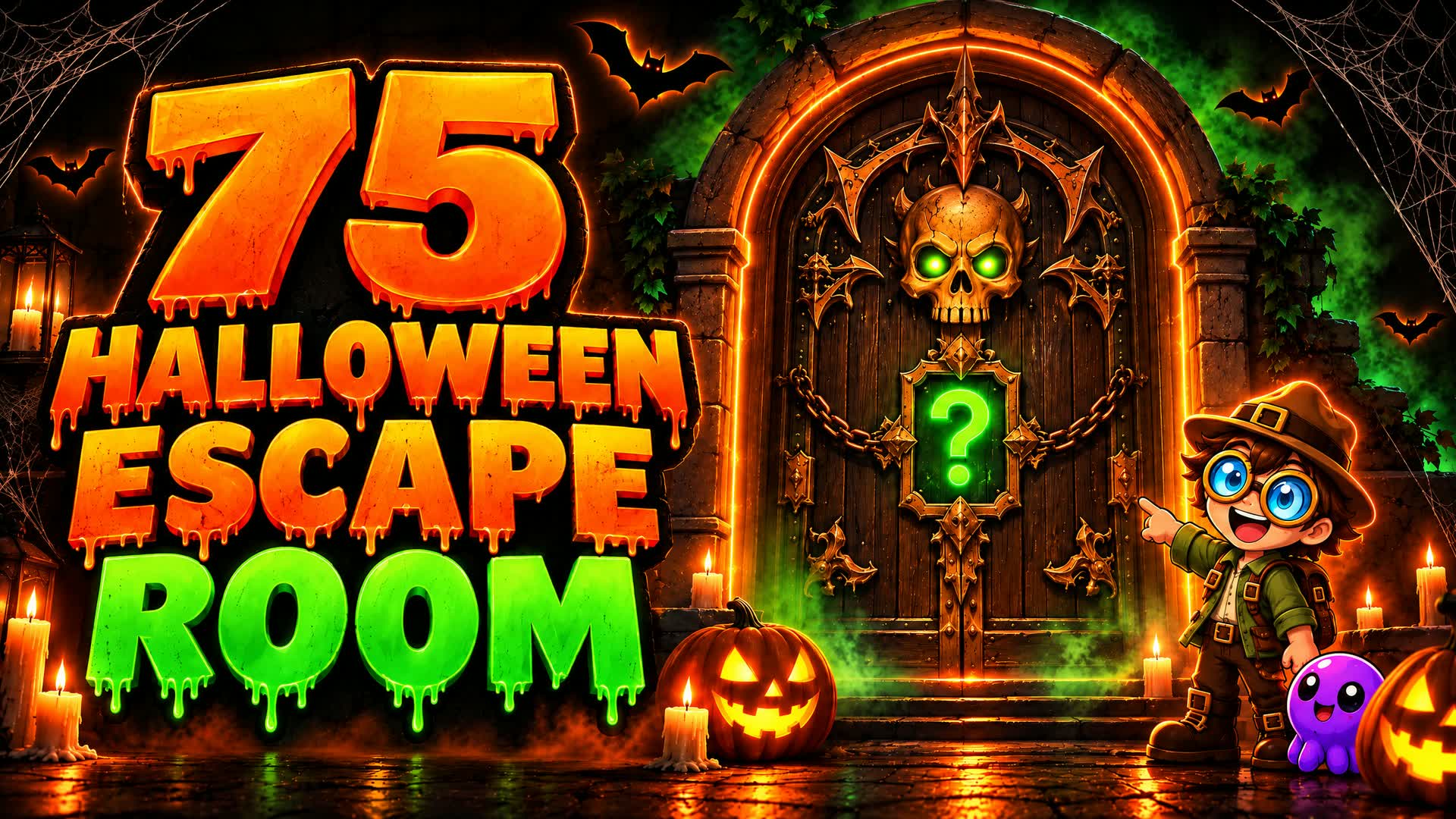 HALLOWEEN 75 ESCAPE ROOM 👻