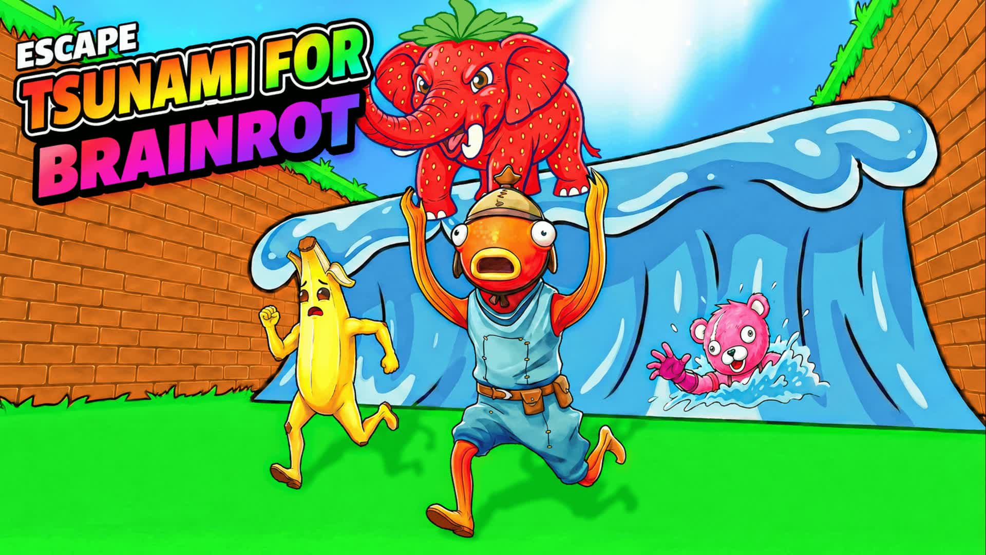 ESCAPE THE TSUNAMIS FOR THE BRAINROTS
