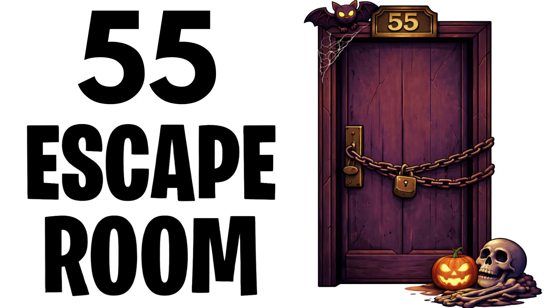 🎃 HORROR: ESCAPE 55 ROOMS 👻