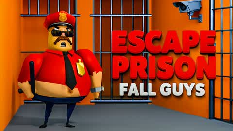 ESCAPE FROM PRISON🔒FALL GUYS