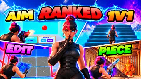 RANKED PIECE EDIT AIM & 1V1 [PRACTICE]🎯