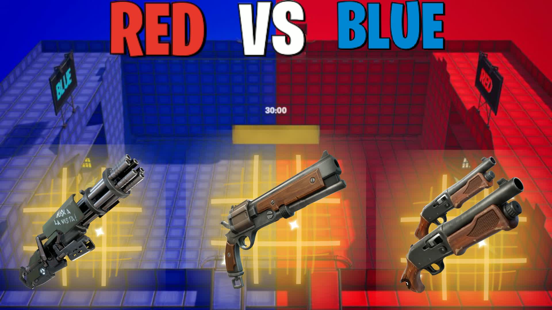 RED VS BLUE DE Hanzx
