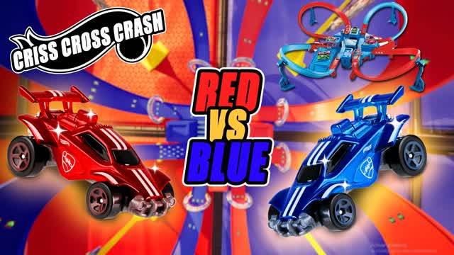 Capture 1 – RED VS BLUE 🔴🔵 CRISS CROSS CRASH