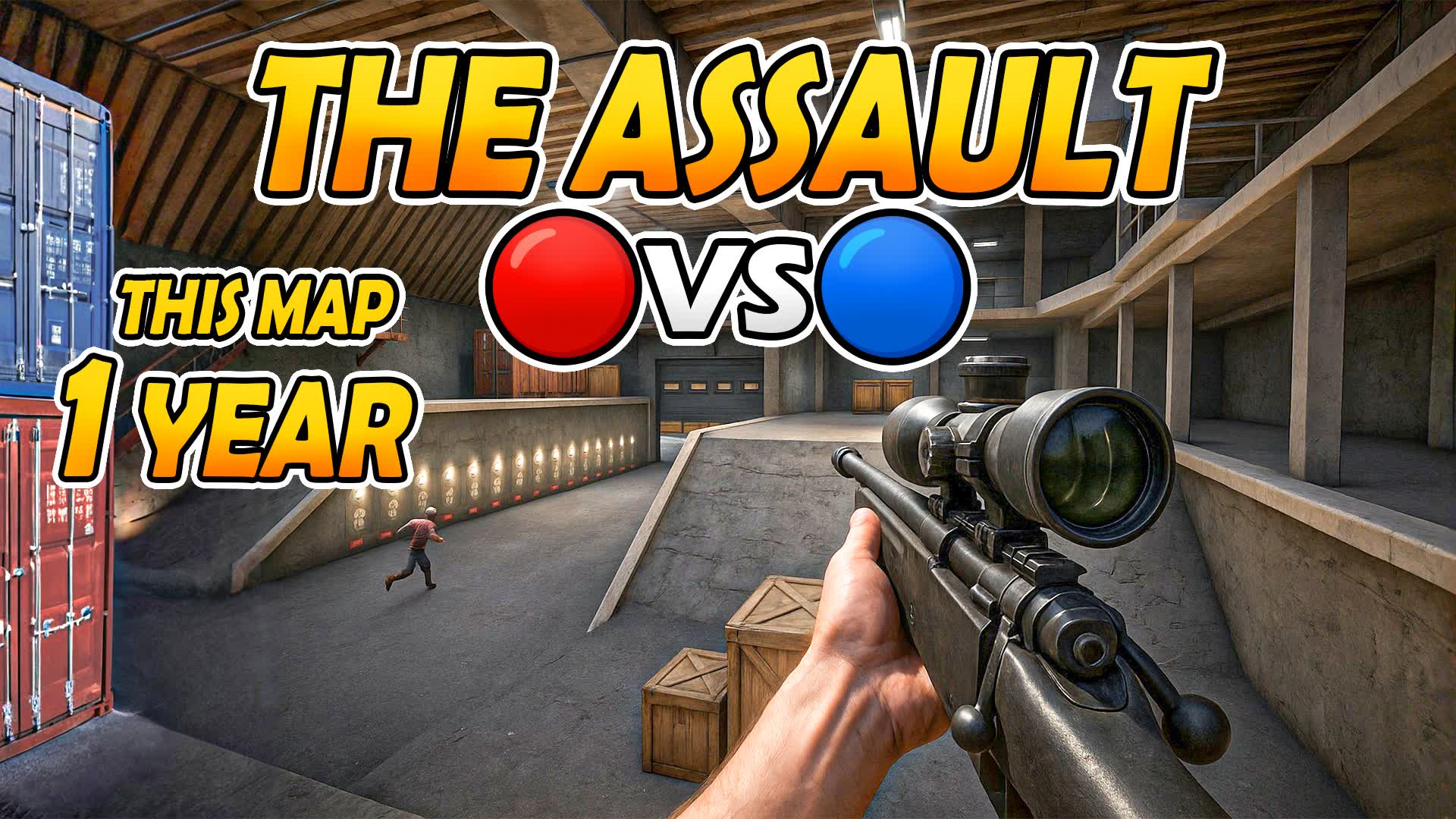 👑 THE ASSAULT 🔴🔵 RED VS BLUE