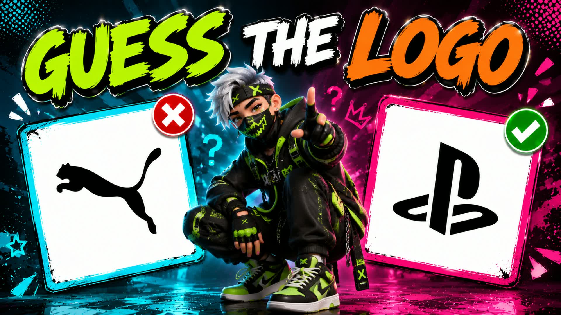 GUESS LOGO 🔎 PARKOUR OBBY