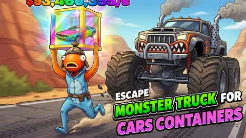 ESCAPE MONSTER TRUCKS FOR CONTAINERS