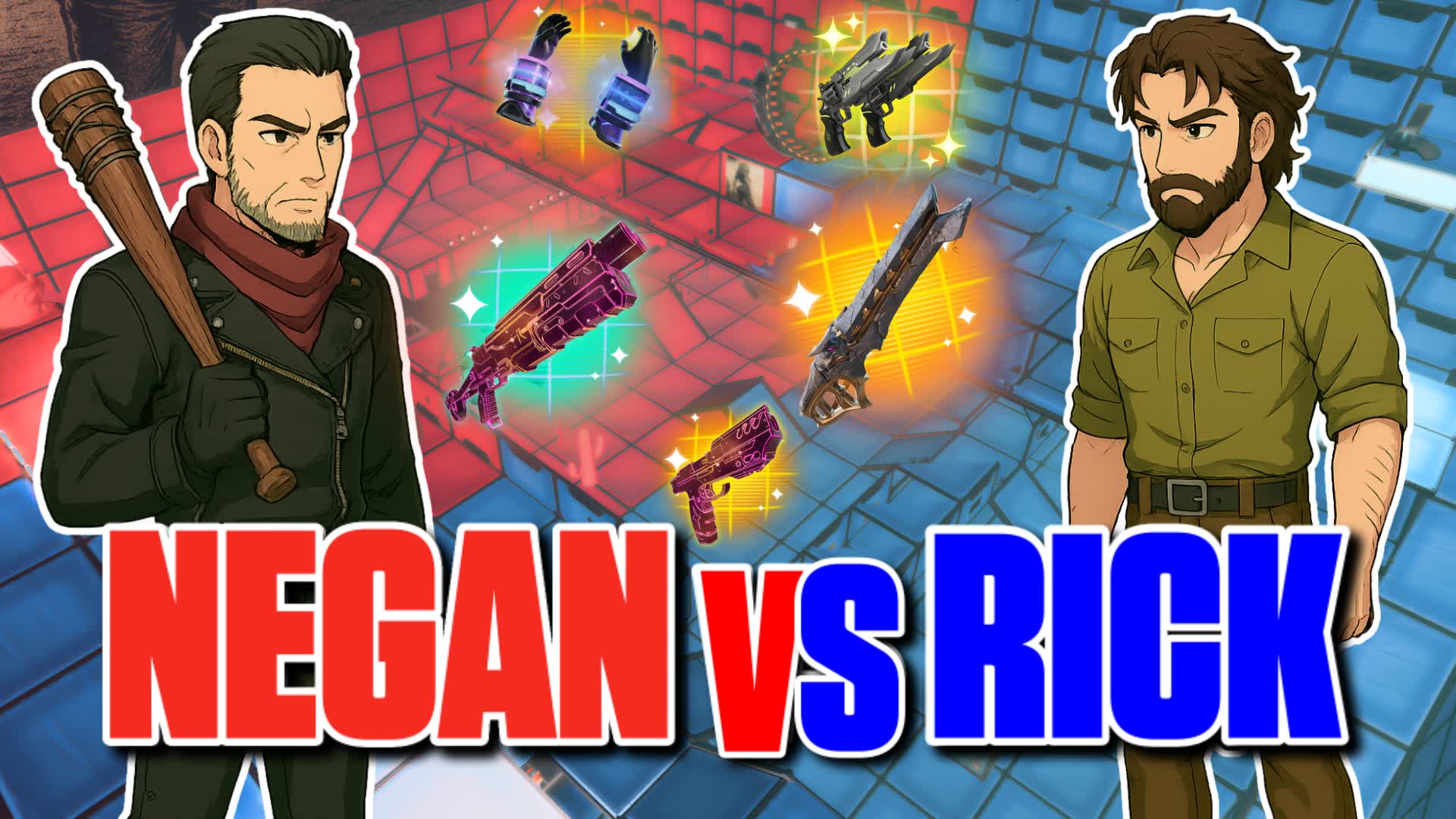 🧟 NEGAN vs RICK 🧟 v1.3.1