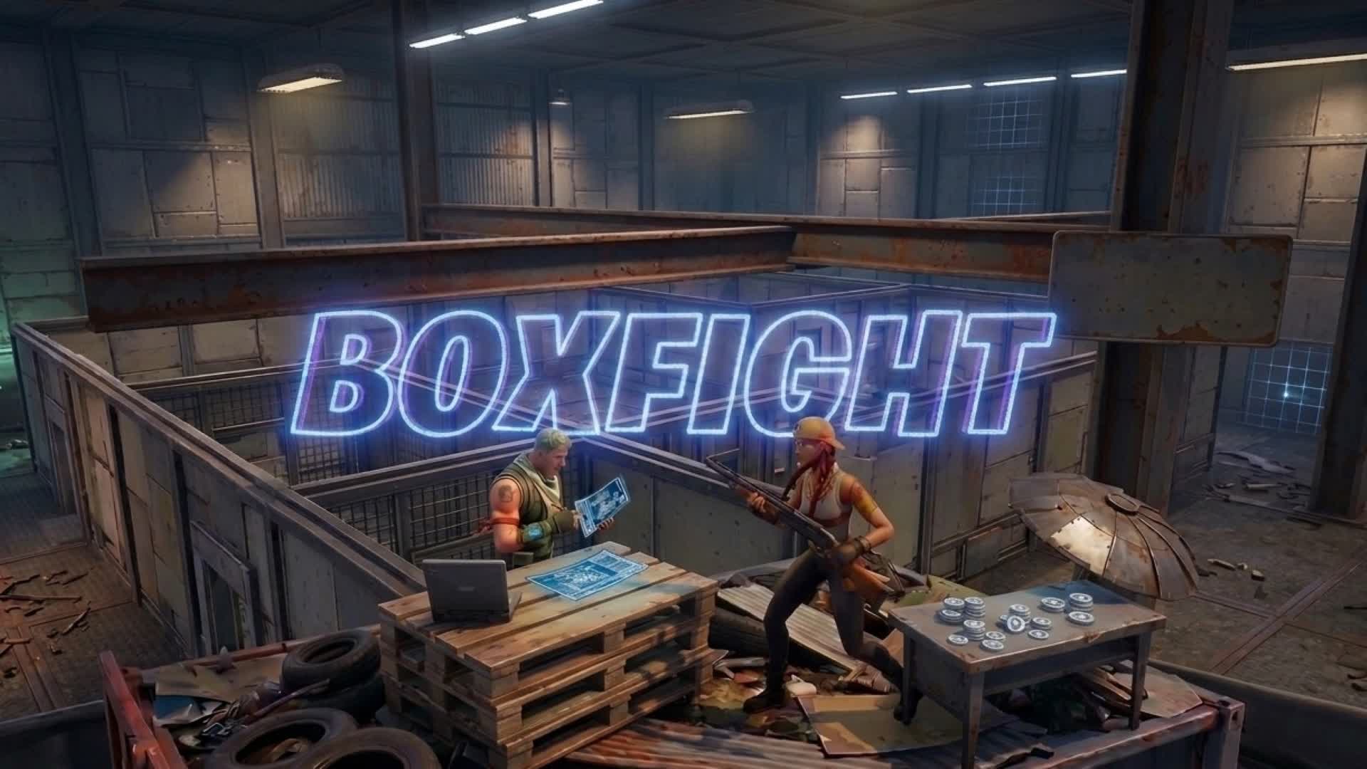 ボックスファイトマップ - 刑務所スタイル - 殲滅