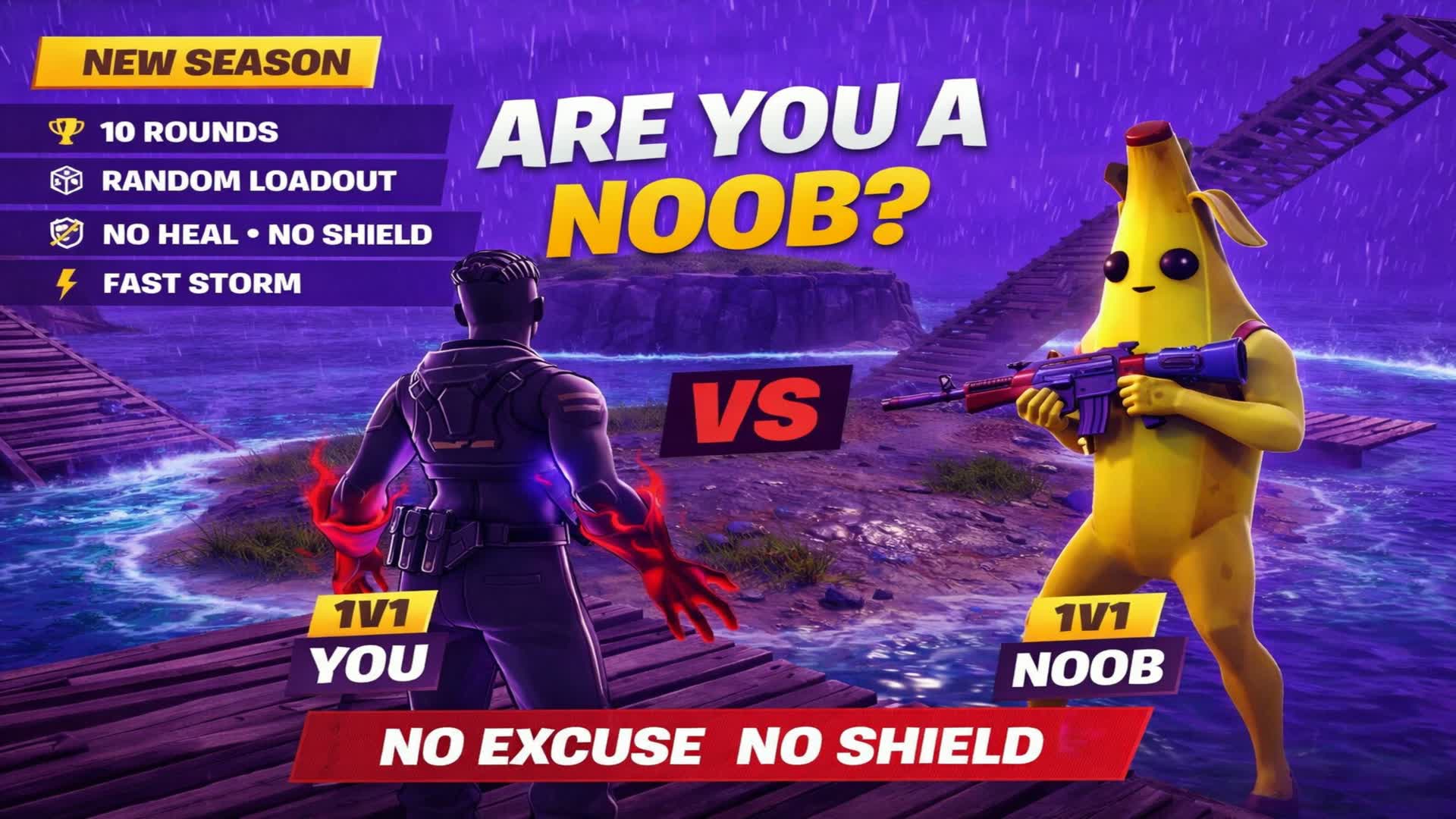 1V1しないとヌーブって言われちゃうよ