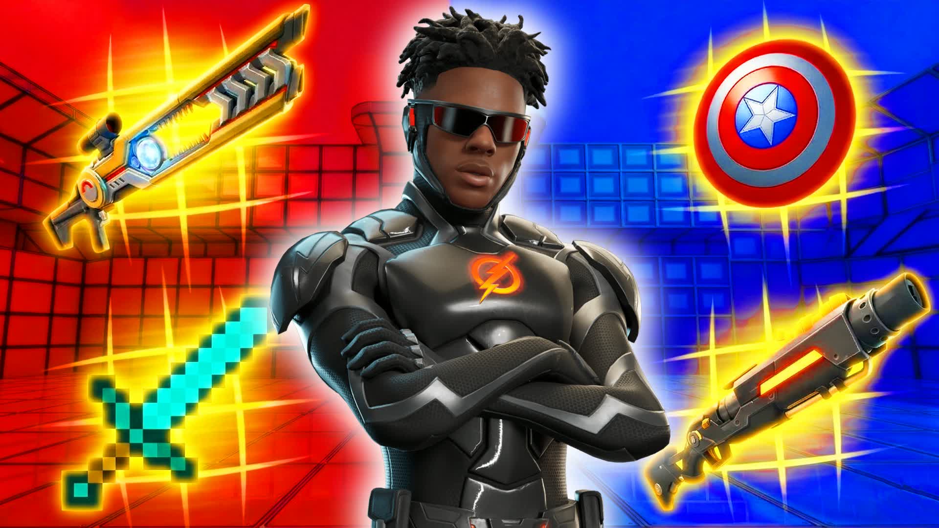 ICONIC FASHION SHOW RED VS BLUE🔴🔵