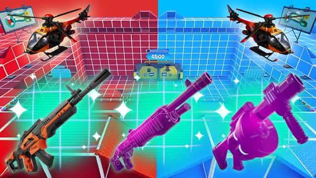 🔴🔵RED VS BLUE 🔴🔵 SNIPER MEGA