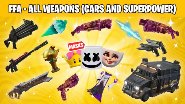 FFA - ALL WEAPONS (CARS AND SUPERPOWER)