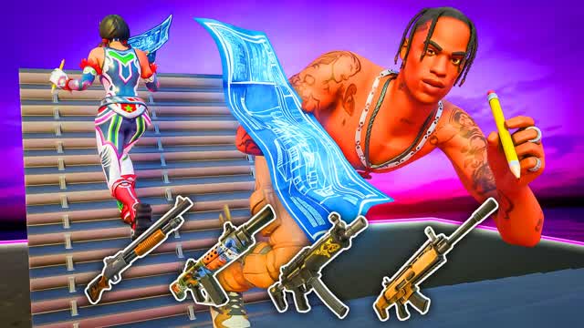AVE 1v1 BUILD FIGHT - NEW WEAPONS!