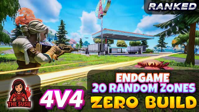 ⭐4V4⭐ENDGAME 20 RANDOM ZONES⚡