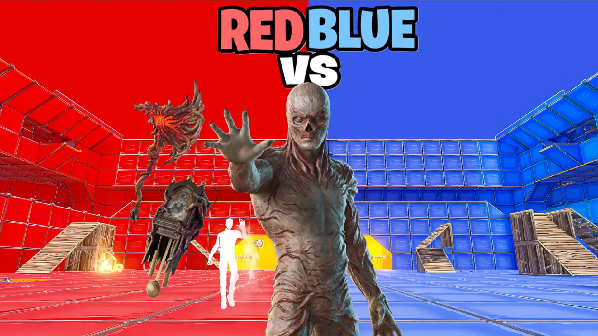 STRANGER CHAOS RED VS BLUE 🔴🔵