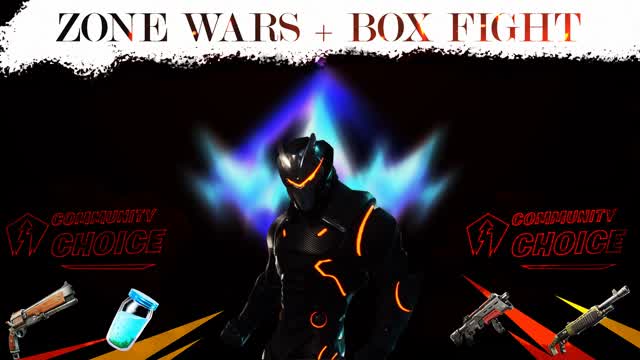 Zone wars + Box fight 1v1