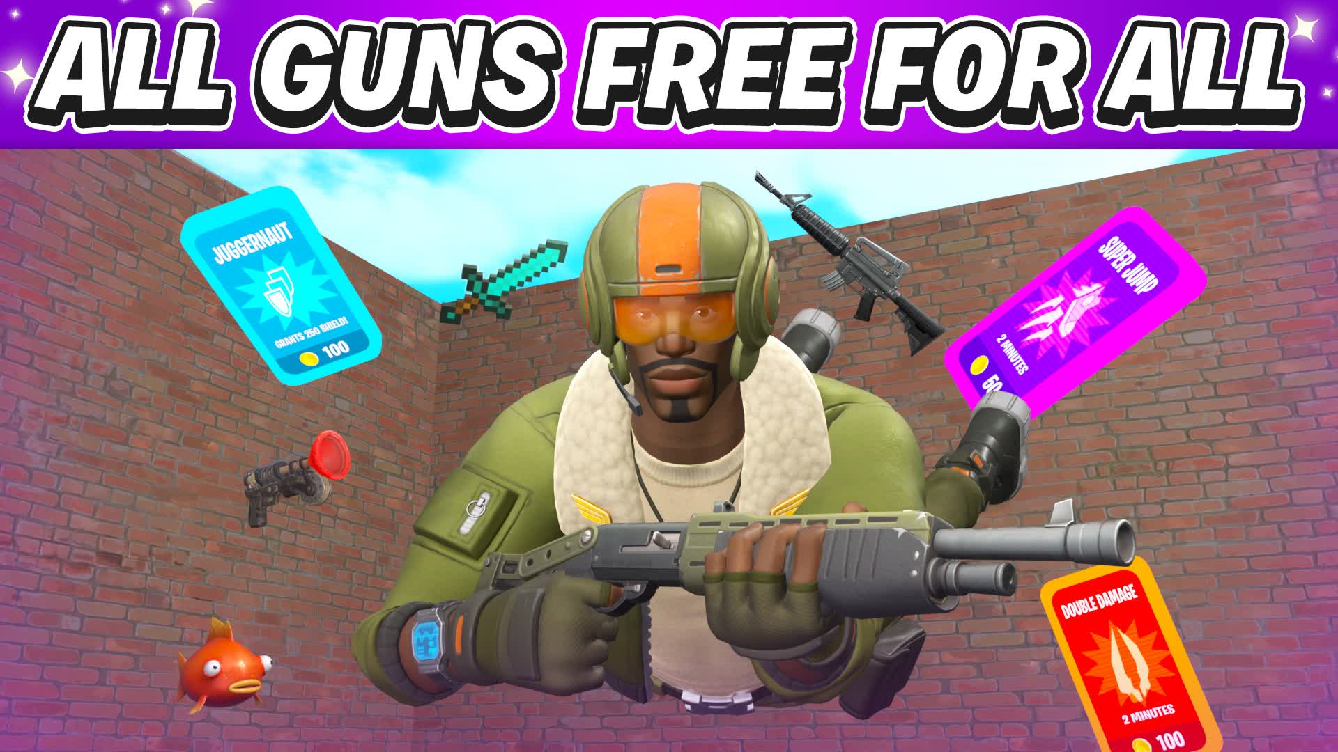 🌟 ALL GUNS FFA 🧱 BRICK PIT