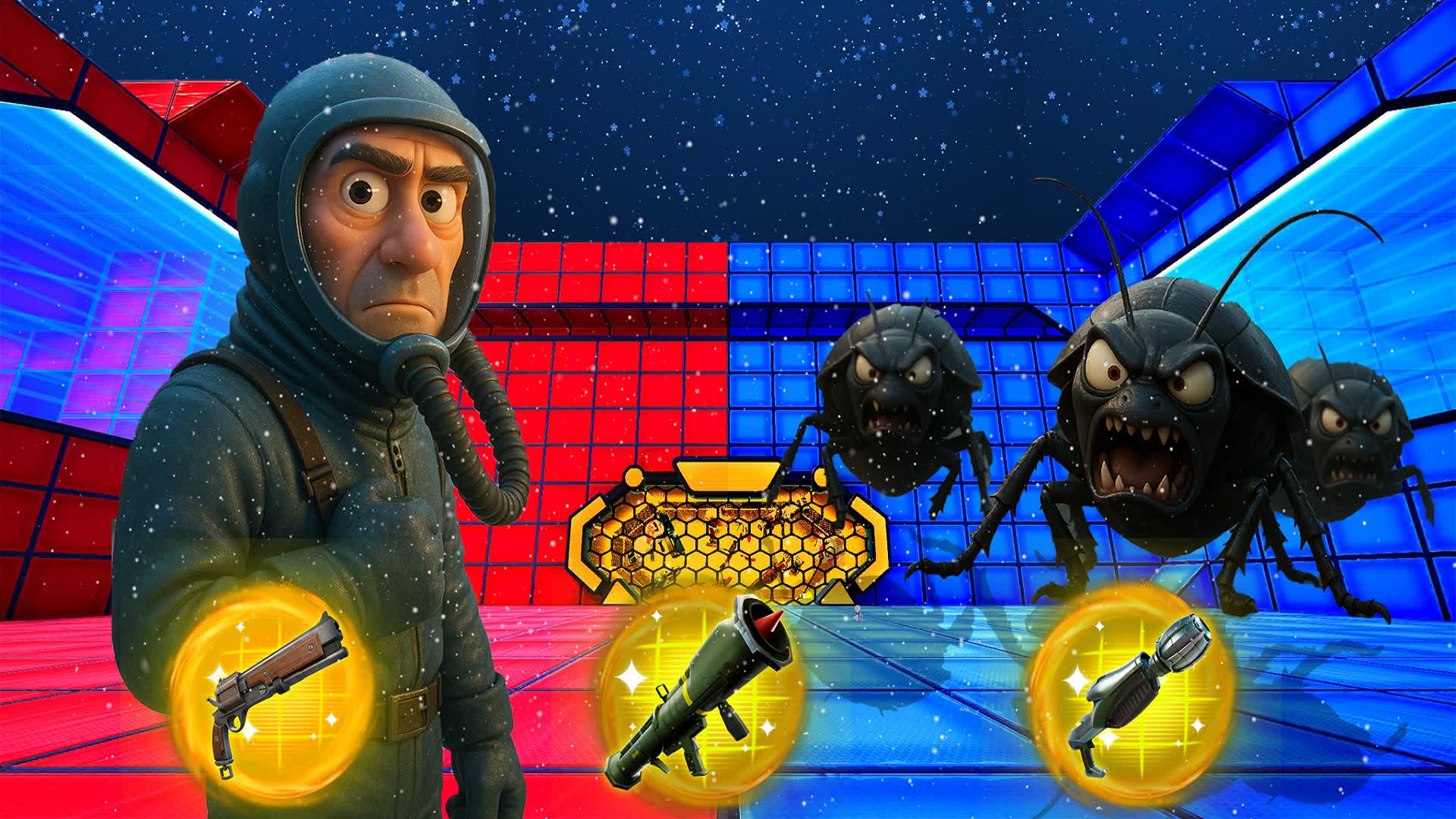 EL ETERNAUTA RED VS BLUE🔴🔵