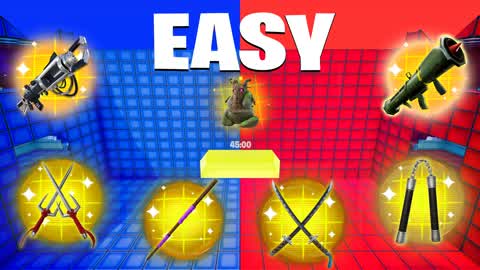 EASY RED VS BLUE 🔴🔵