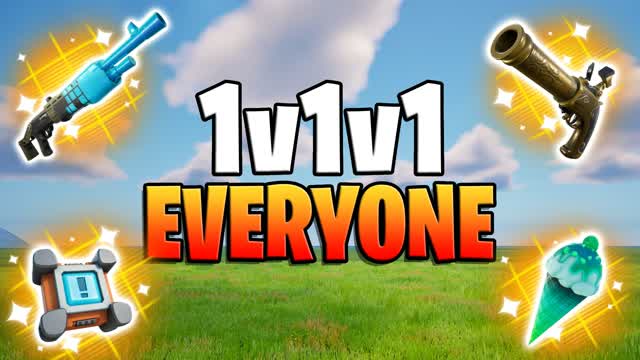 1v1v1 EVERYONE FFA 1V1 FREE FOR ALL