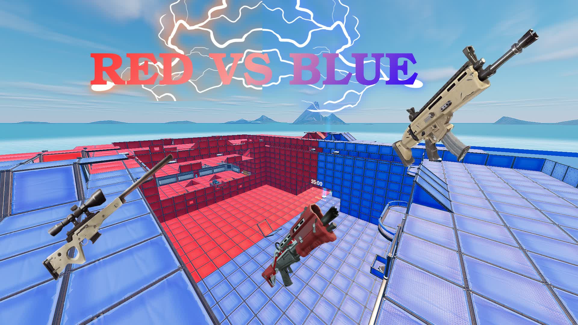 ClashGrid Red vs Blue