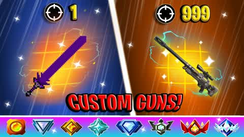 😎CRAZY ONE SHOT🌟CUSTOM GUNS!🎯