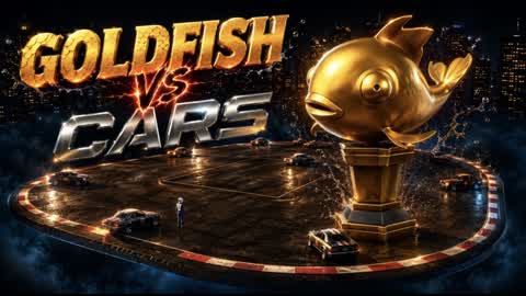 Cars Vs Goldfish (1v8)