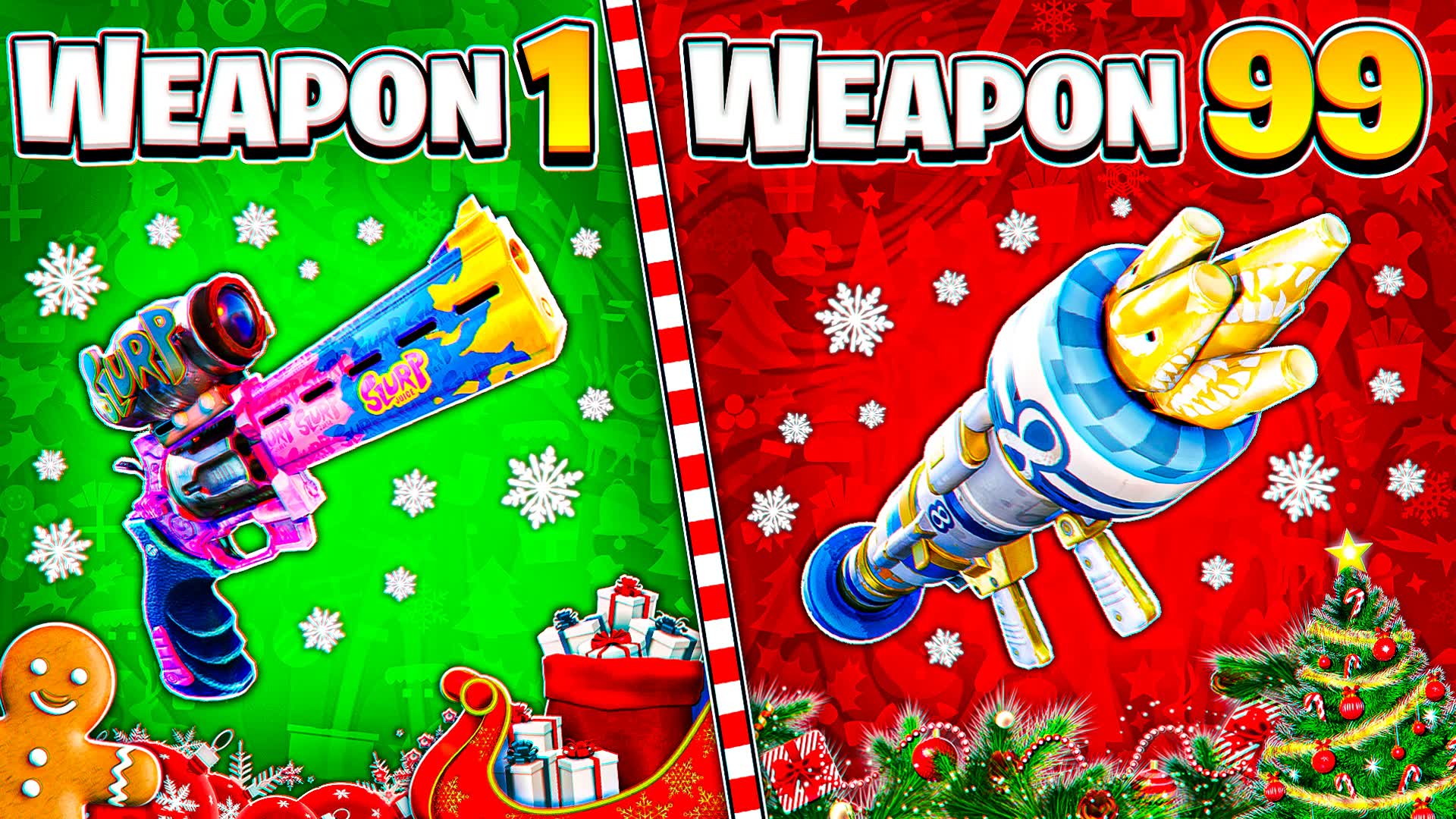 🎅 WINTER GUN GAME 🎄- CHRISTMAS ❄️