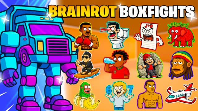 🧠BRAINROT BOXFIGHTS/BOX PVP 😂BOX PVP📦