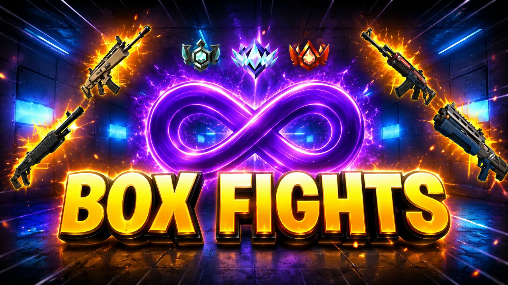 INFINITE BOX FIGHTS - [ALL WEAPONS]