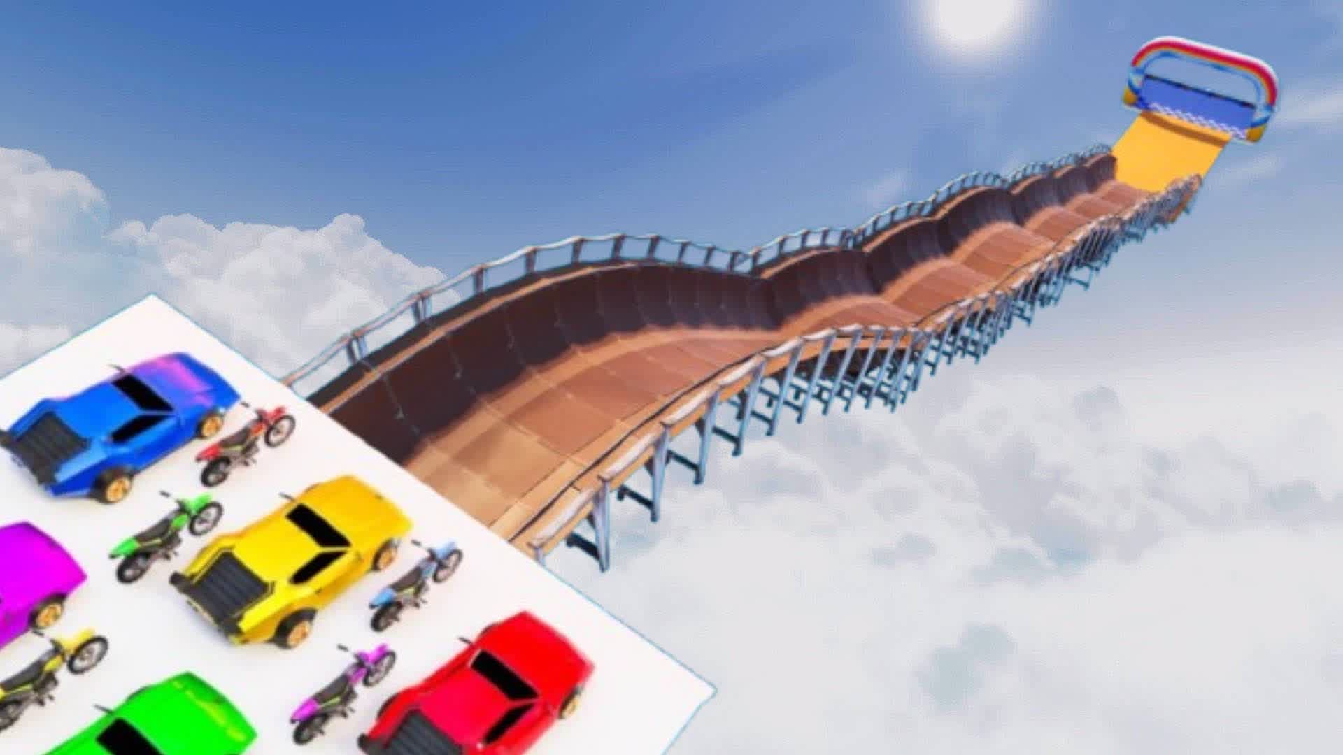 CARS SKATEPARK MEGA RAMP