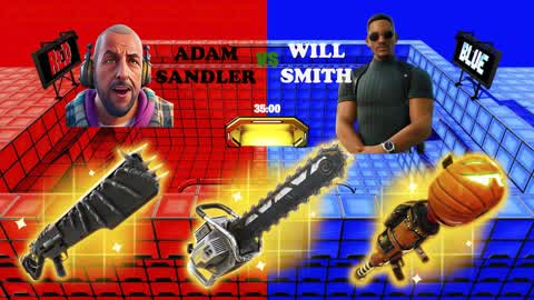 WILL SMITH vs ADAM SANDLER - RED vs BLUE