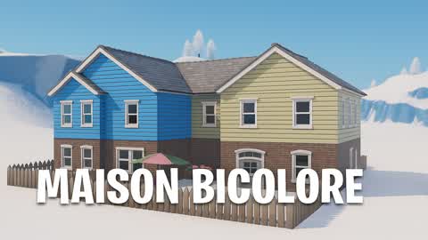 Bicolour house
