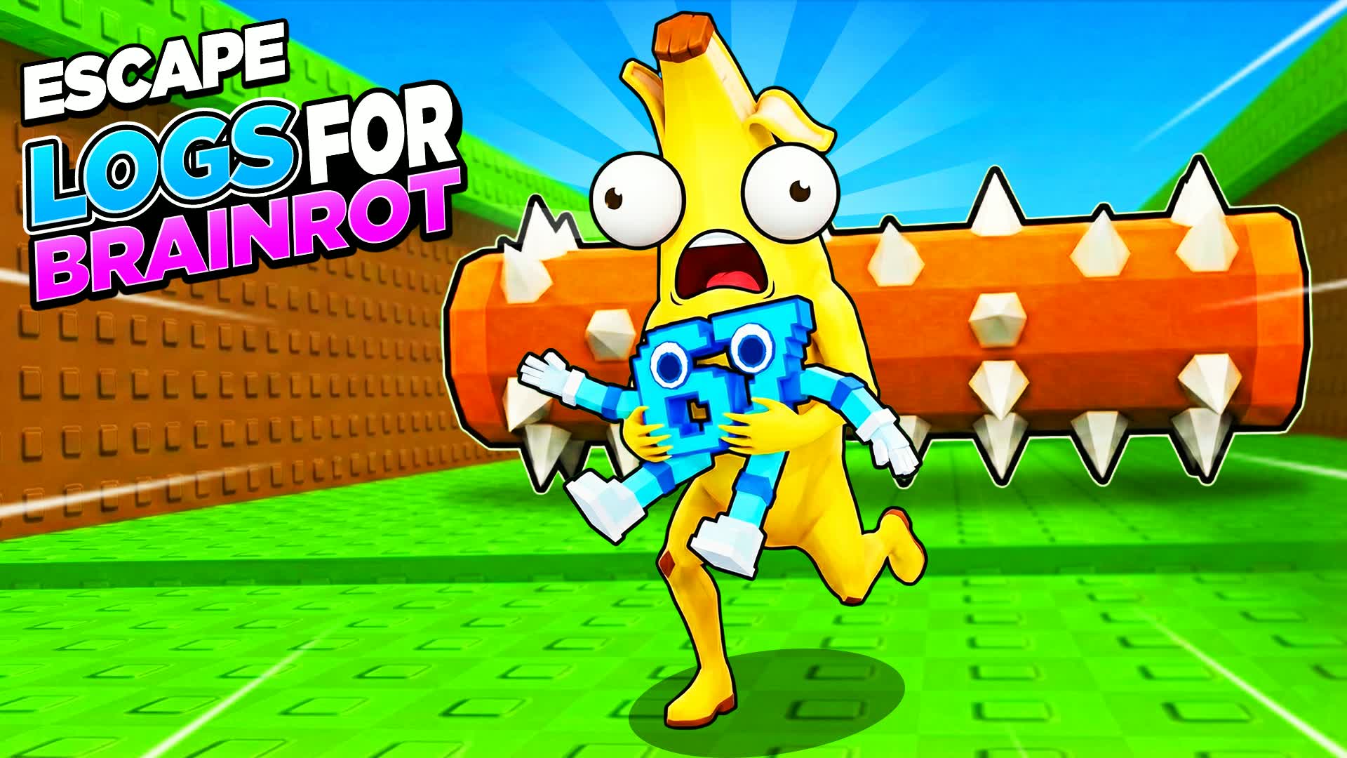 ESCAPE LOGS FOR BRAINROTS [NEW] - fortnite