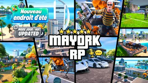 MAYORK RP 🌇 — Fortnite Creative Insel